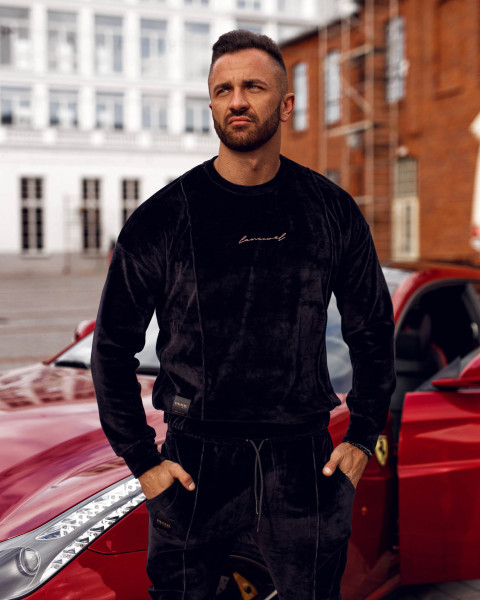 Velour Swag Set Black