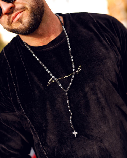 Velour Swag Set Black