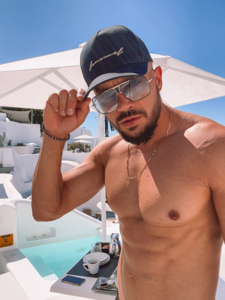 Czarna/Złota Czapka Script Unisex