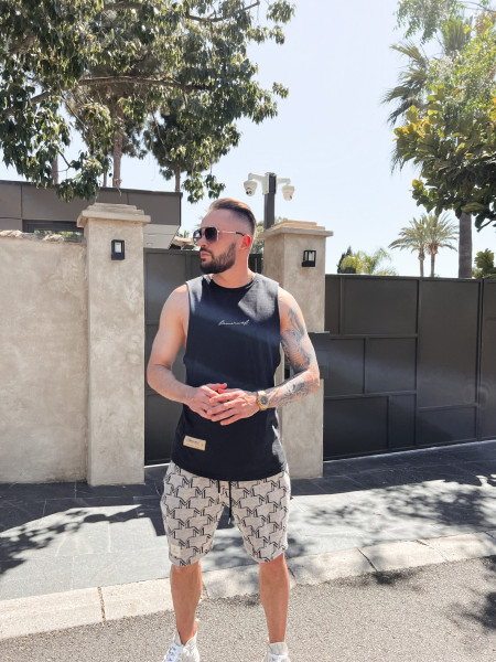 Signature Muscle Tee Black