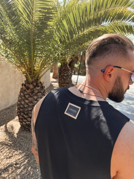 Signature Muscle Tee Black