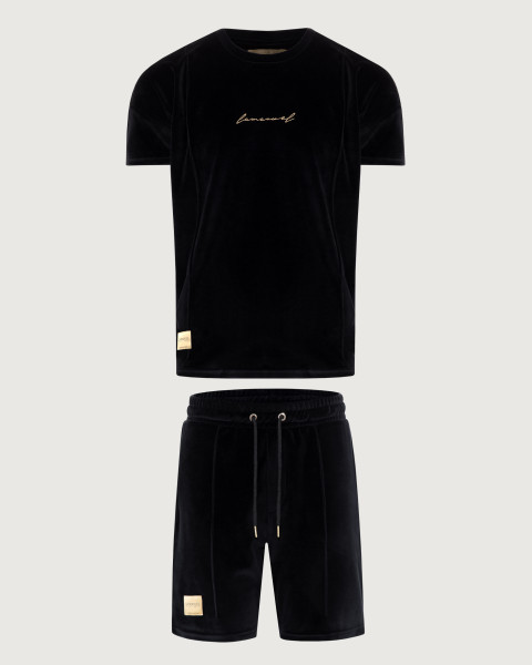 Velour Summer Set Black