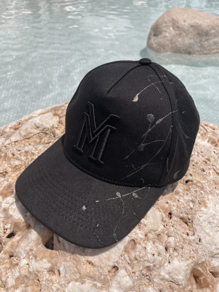 Czarna Czapka Splash