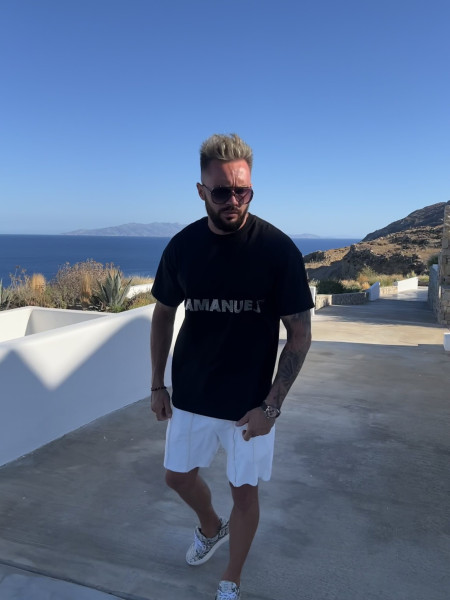 Lamanuel Diamante Tee Black