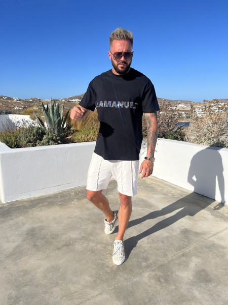 Lamanuel Diamante Tee Black