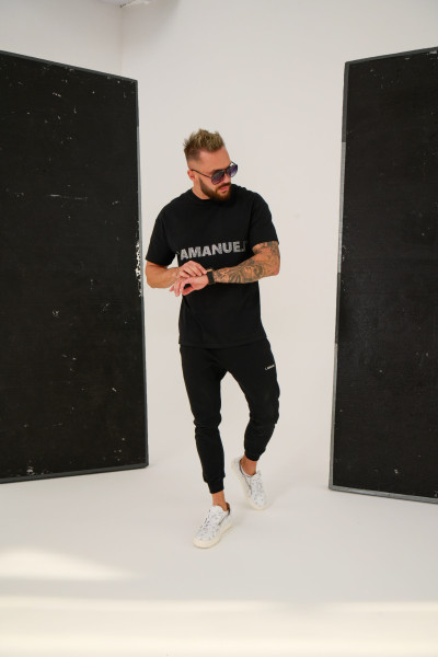 Lamanuel Diamante Tee Black