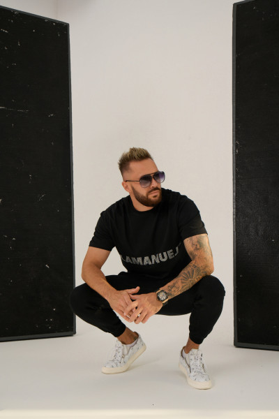Lamanuel Diamante Tee Black