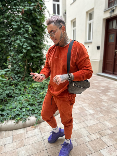 Velour Swag Set Ginger