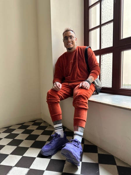 Velour Swag Set Ginger