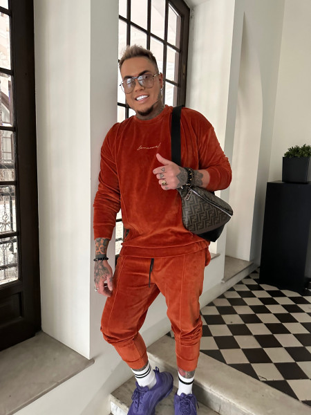 Velour Swag Set Ginger