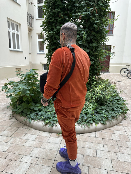 Velour Swag Set Ginger