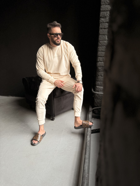 Velour Swag Set Vanilla