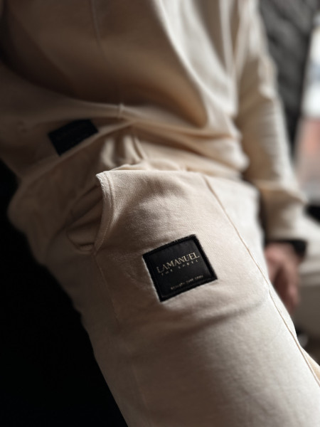 Velour Swag Set Vanilla