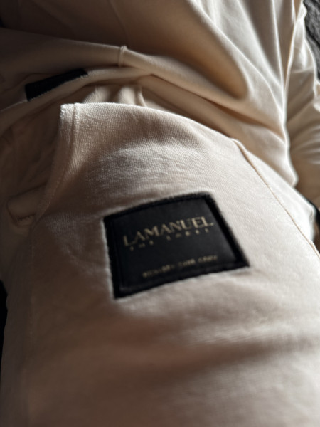 Velour Swag Set Vanilla