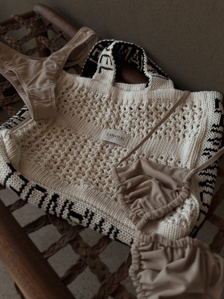 Kostium Paraiso Beżowy