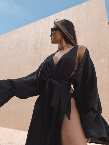 Kimono Freie Czarne