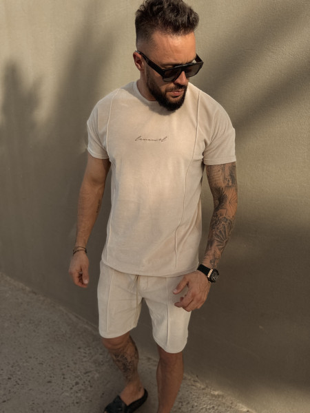 Velour Summer Set Light Beige