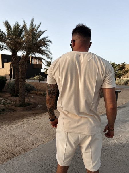 Velour Summer Set Light Beige