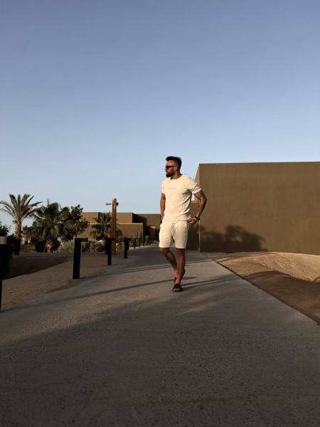 Velour Summer Set Light Beige