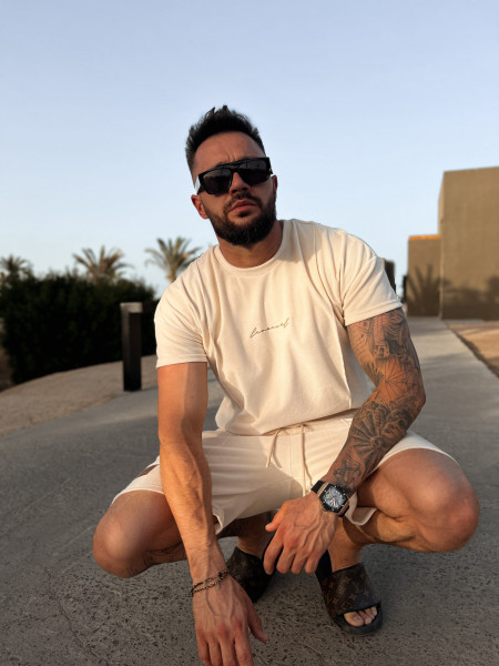 Velour Summer Set Light Beige