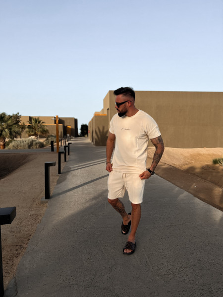 Velour Summer Set Light Beige