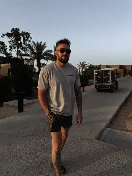 Lamanuel Paradiso Tshirt Szary