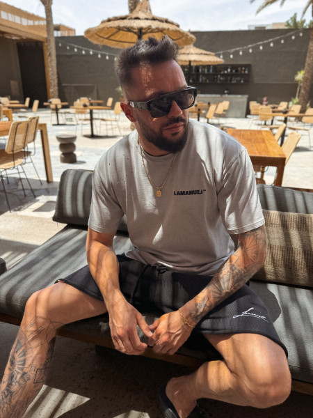 Lamanuel Paradiso Tshirt Szary