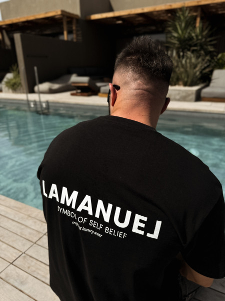 Self-Belief Tshirt Czarny