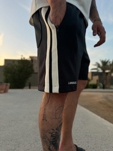 Tracksuit Szorty Czarne