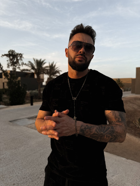 Monogram Craft Tshirt Czarny