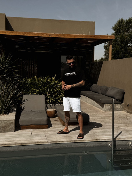 Self-Belief Front Tshirt Czarny