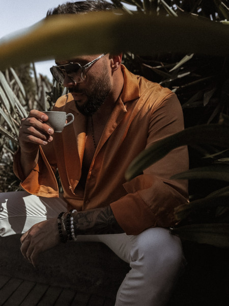 Nightlife Koszula Miedź