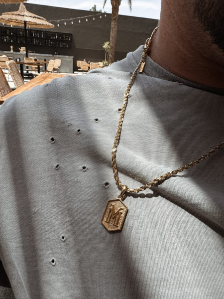 Naszyjnik Initial Złoto