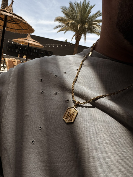 Naszyjnik Initial Złoto