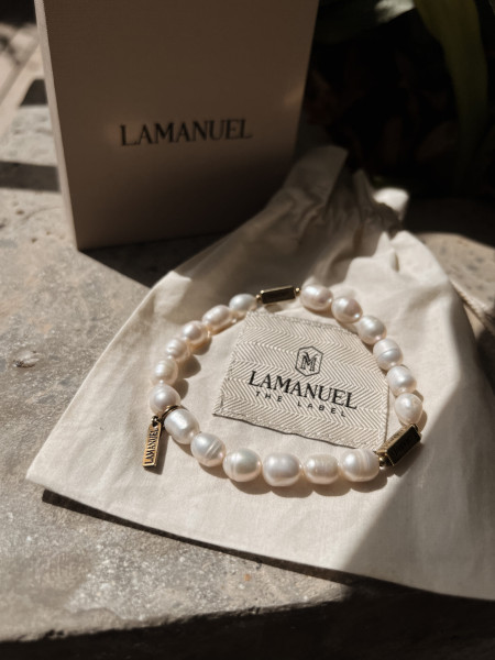 Bransoleta LML White Pearl
