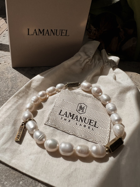 Bransoleta LML White Pearl