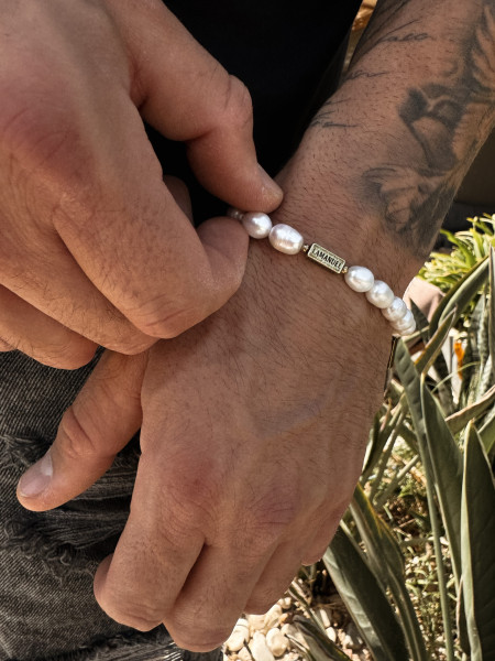 Bransoleta LML White Pearl