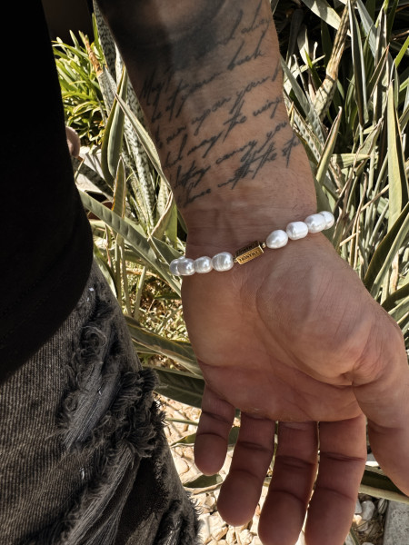 Bransoleta LML White Pearl