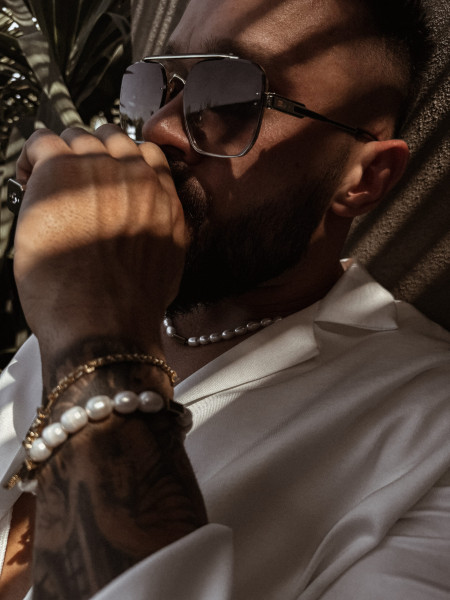 Naszyjnik LML White Pearl