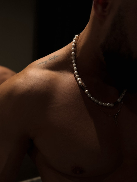 Naszyjnik LML White Pearl