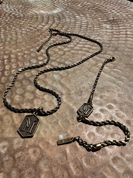 Naszyjnik Initial Old