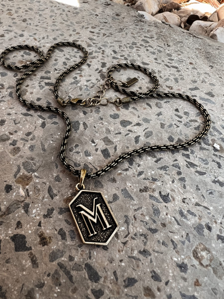 Naszyjnik Initial Old