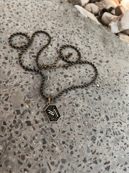 Naszyjnik Initial Old