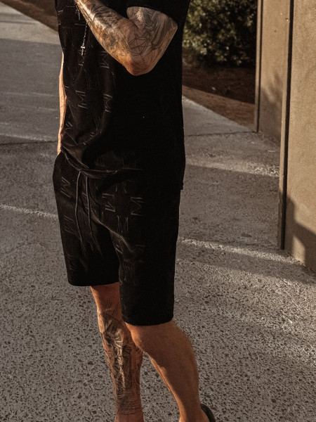 Monogram Craft Szorty Czarne