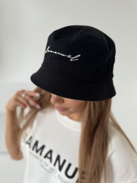 Sun Hat Black Unisex