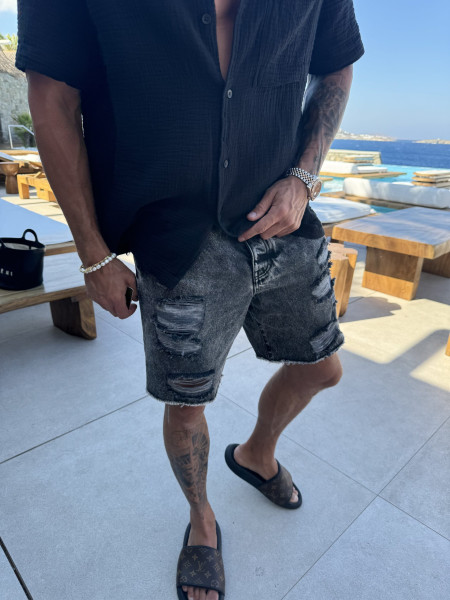 First DNM Szorty Czarne