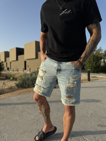 First DNM Szorty Błękit