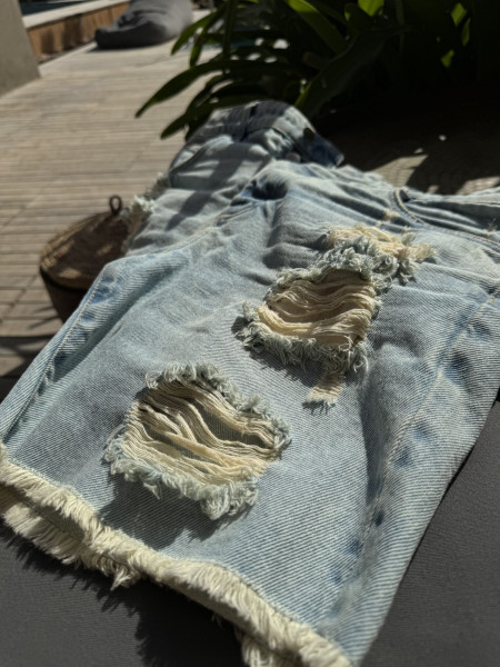 First DNM Szorty Błękit