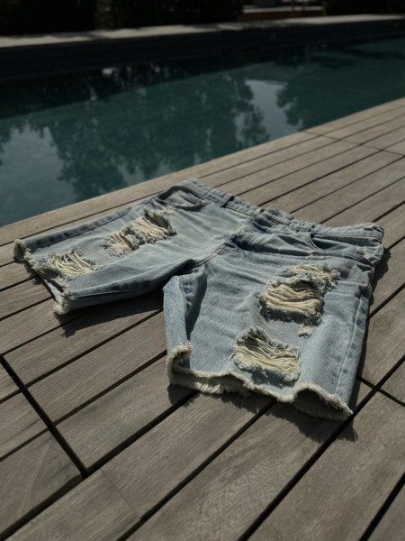 First DNM Szorty Błękit