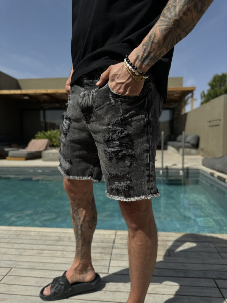 First DNM Szorty Czarne